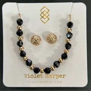 Violet Harper Earring and Bracelet Jewelry Set